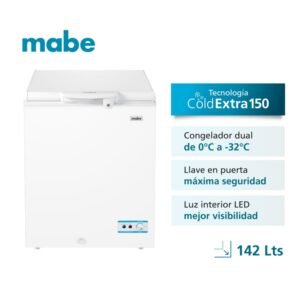Alternative view of Congelador MABE Horizontal 145 Litros ALASKA145BH1 Blanco