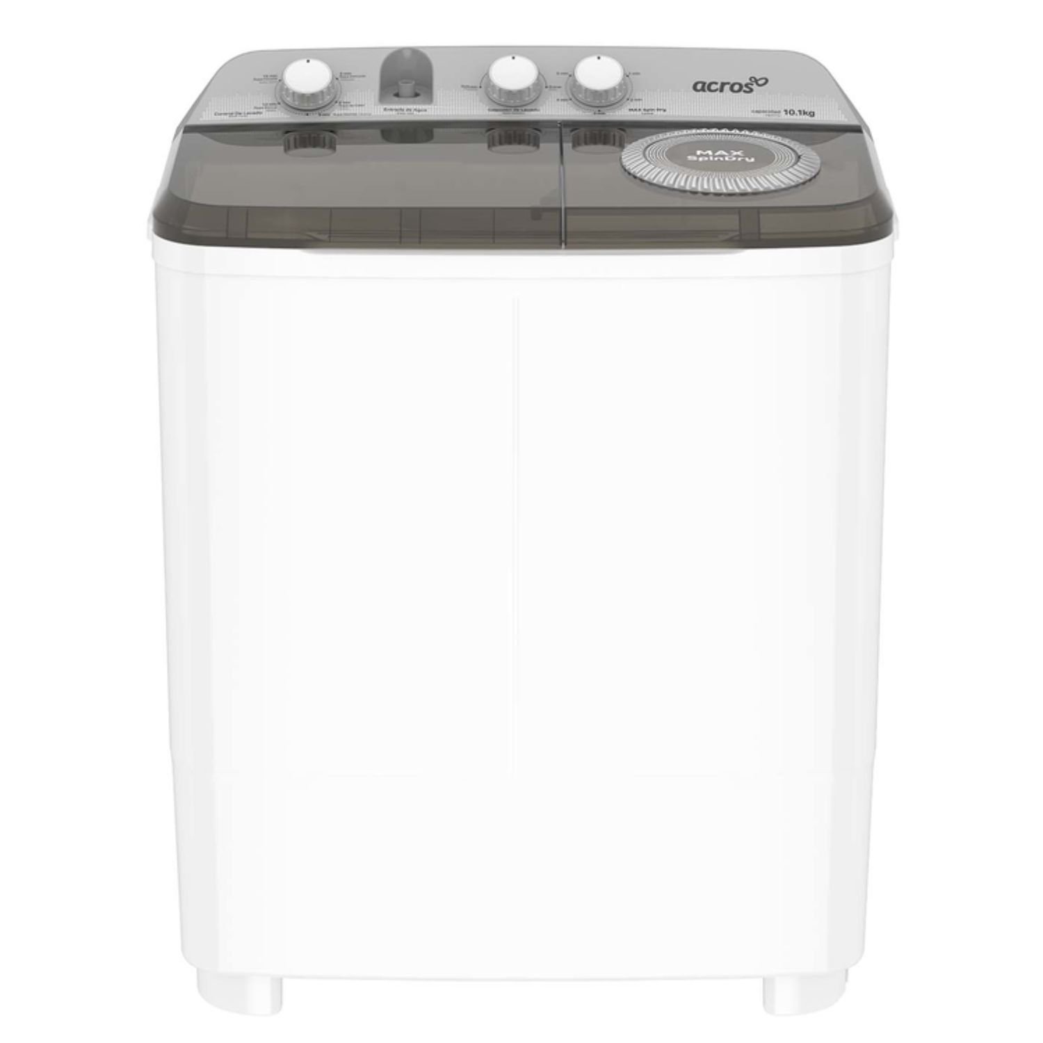 Lavadora ACROSS 10 Kilos Doble Tina ALD1035JE Blanca