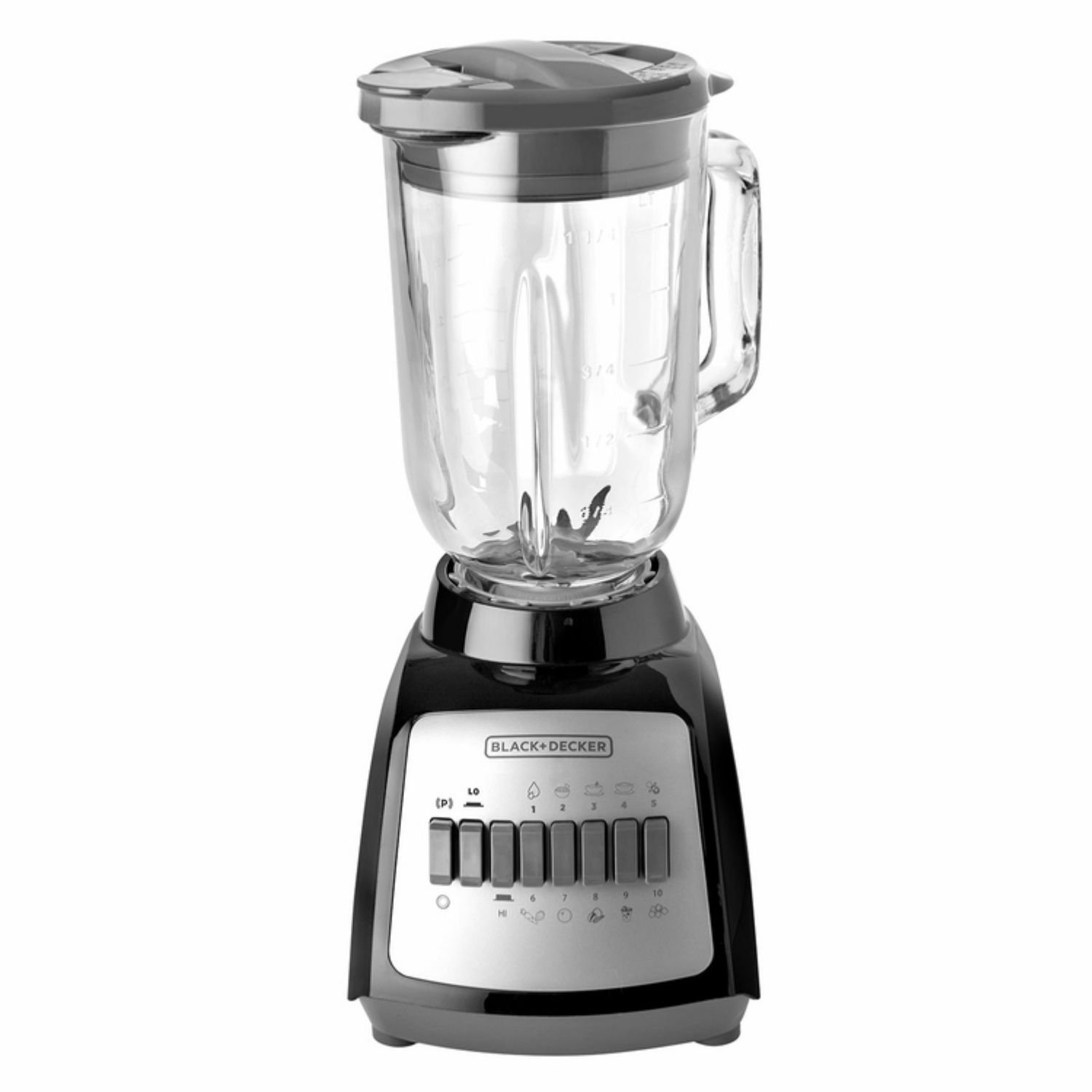 Licuadora BLACK+DECKER 1.25 Litros 10 Vel 550 W BLBD210GB