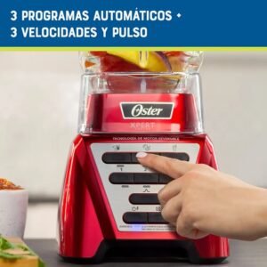 Licuadora OSTER 2 Litros 3 Vel 1500 W BLST3A-R2G Rojo - Image 4