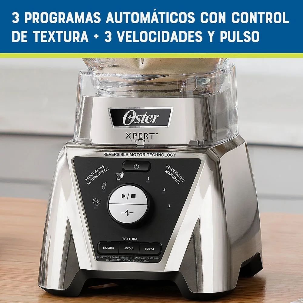 Licuadora OSTER 2 Litros 3 Vel 1500 W BLST3B-CPG Inox - Image 5