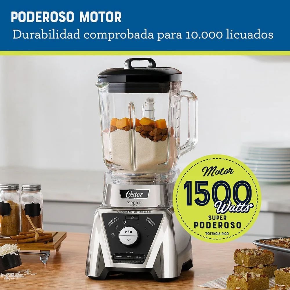 Licuadora OSTER 2 Litros 3 Vel 1500 W BLST3B-CPG Inox - Image 6