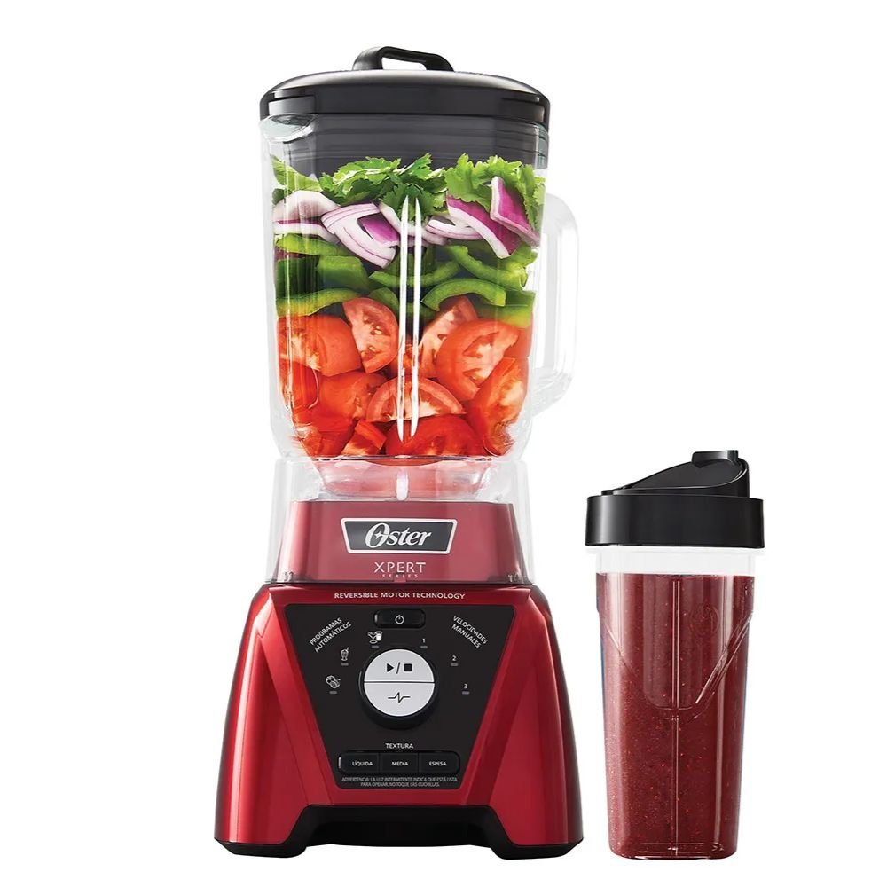 Licuadora OSTER 2 Litros 3 Vel 1500 W BLST3B-RPG Rojo
