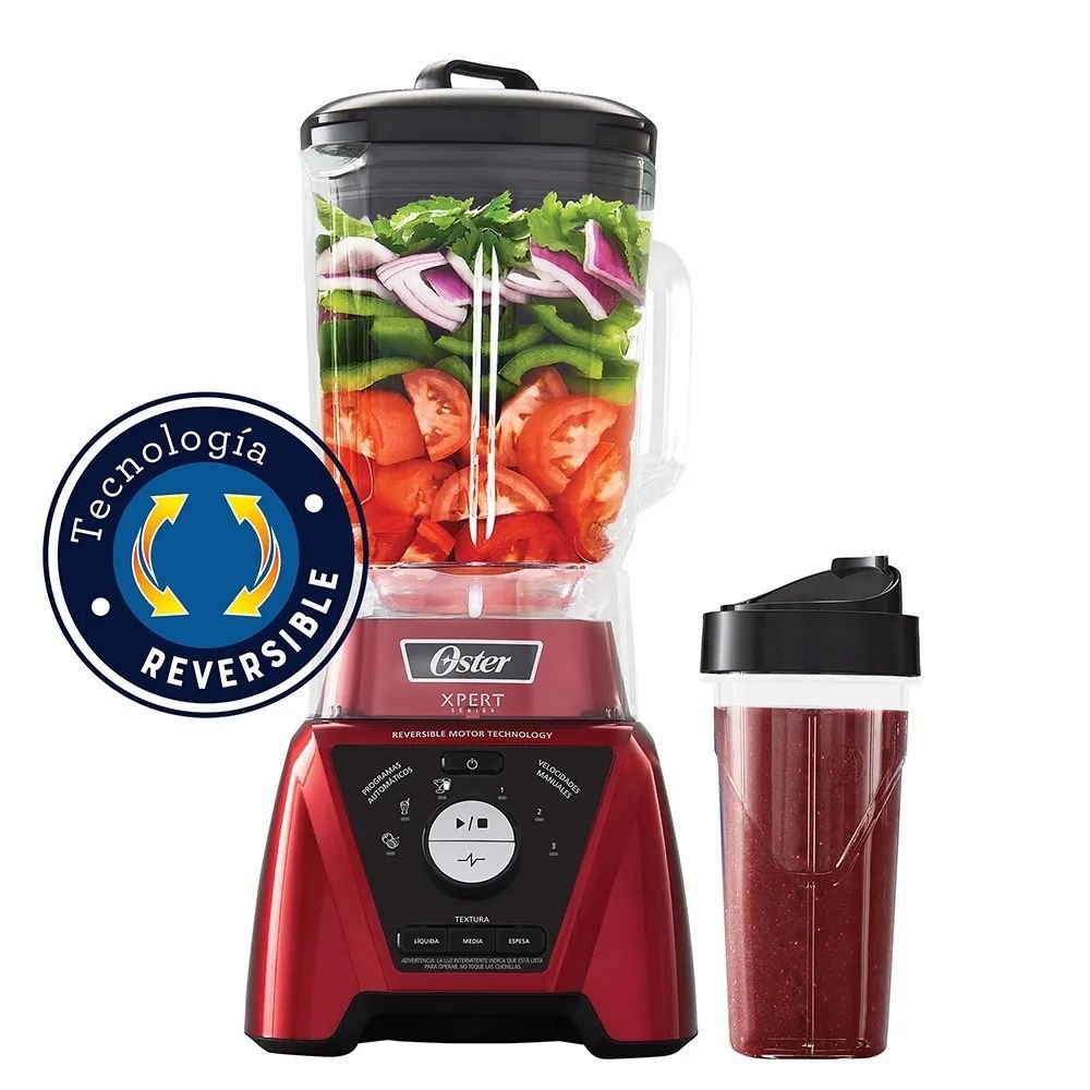 Licuadora OSTER 2 Litros 3 Vel 1500 W BLST3B-RPG Rojo - Image 2