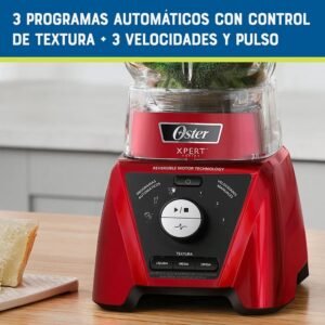 Licuadora OSTER 2 Litros 3 Vel 1500 W BLST3B-RPG Rojo - Image 5