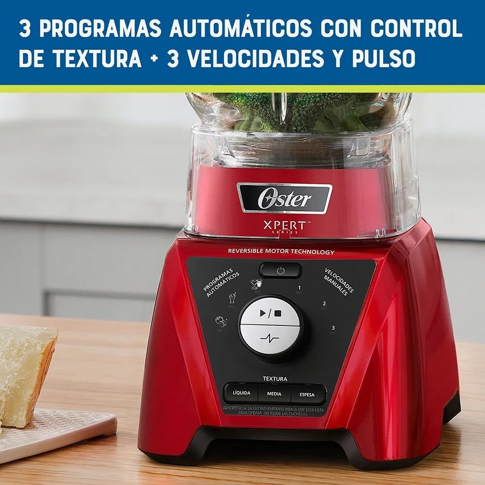 Licuadora OSTER 2 Litros 3 Vel 1500 W BLST3B-RPG Rojo - Image 5