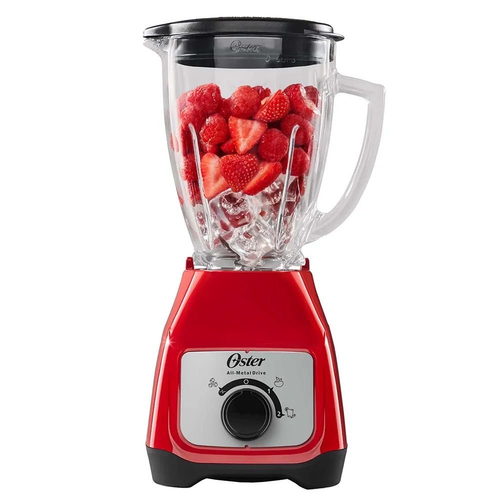 Licuadora OSTER 1.5 Litros 2 Vel 800 W BLSTKAG-RRD Rojo