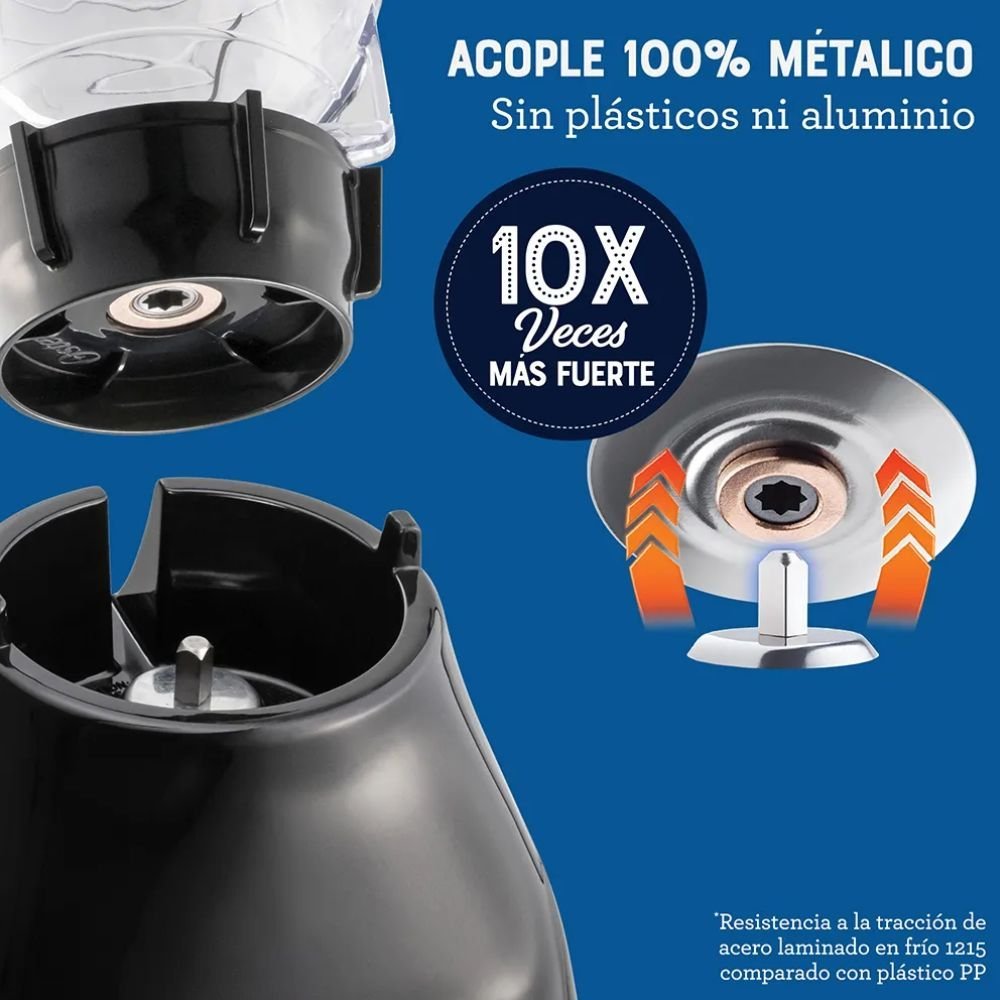 Licuadora OSTER 1.25 Litros 2 Vel 800 W BLSTKAP-BRD Negro - Image 8
