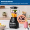 Licuadora OSTER 1.5 Litros 6 Vel 800 W BLSTPEG-BPB Negro - Image 4