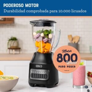 Licuadora OSTER 1.5 Litros 6 Vel 800 W BLSTPEG-BPB Negro - Image 4