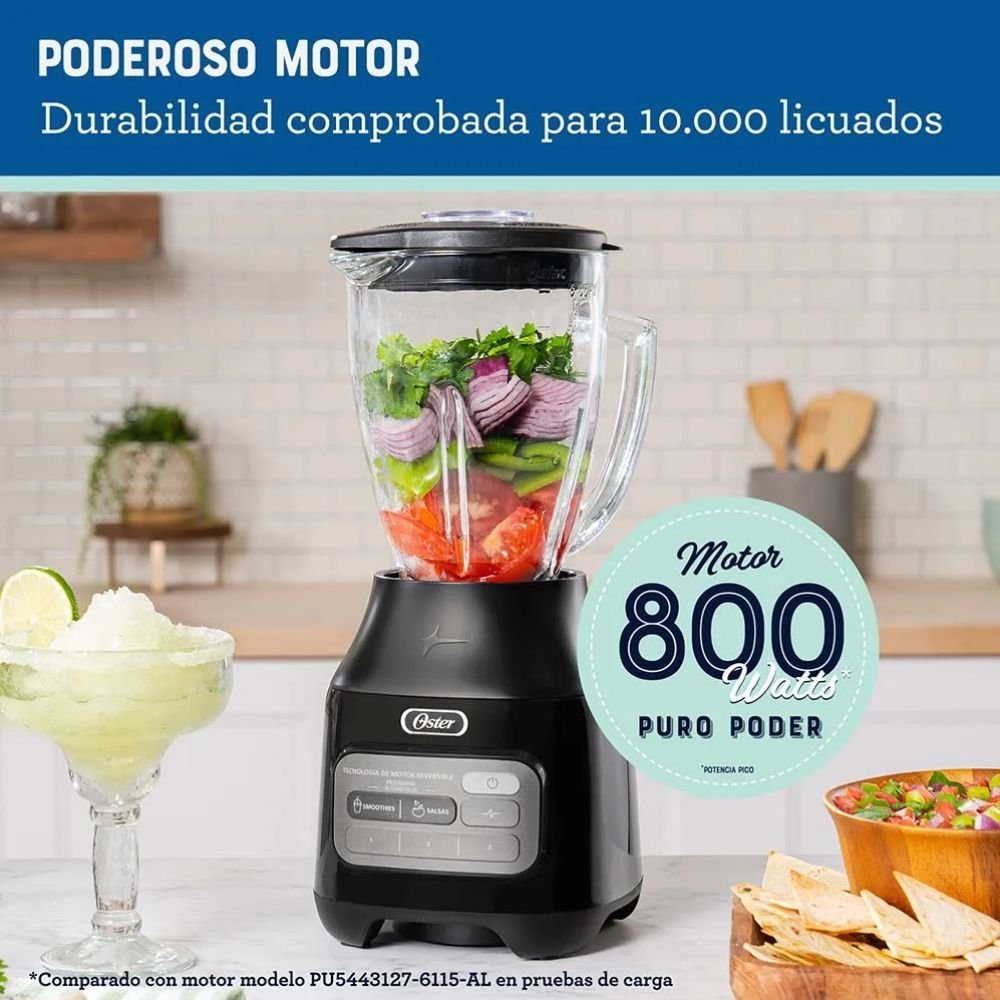 Licuadora OSTER 1.5 Litros 3 Vel 800 W BLSTPEG-BRT Negro - Image 5