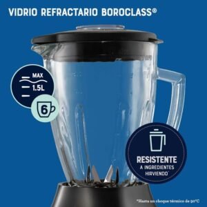 Licuadora OSTER 1.5 Litros 3 Vel 800 W BLSTPEG-BRT Negro - Image 6