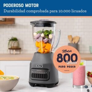 Licuadora OSTER 1.5 Litros 6 Vel 800 W BLSTPEG-GPB Gris - Image 4