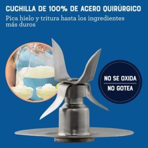 Licuadora OSTER 1.5 Litros 6 Vel 800 W BLSTPEG-GPB Gris - Image 6