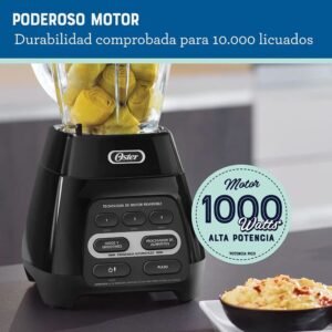 Licuadora OSTER 1.5 Litros 3 Vel 1000 W BLSTPYG1309B Negro - Image 5