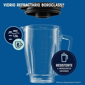 Licuadora OSTER 1.5 Litros 3 Vel 1000 W BLSTPYG1312XBG Gris - Image 7