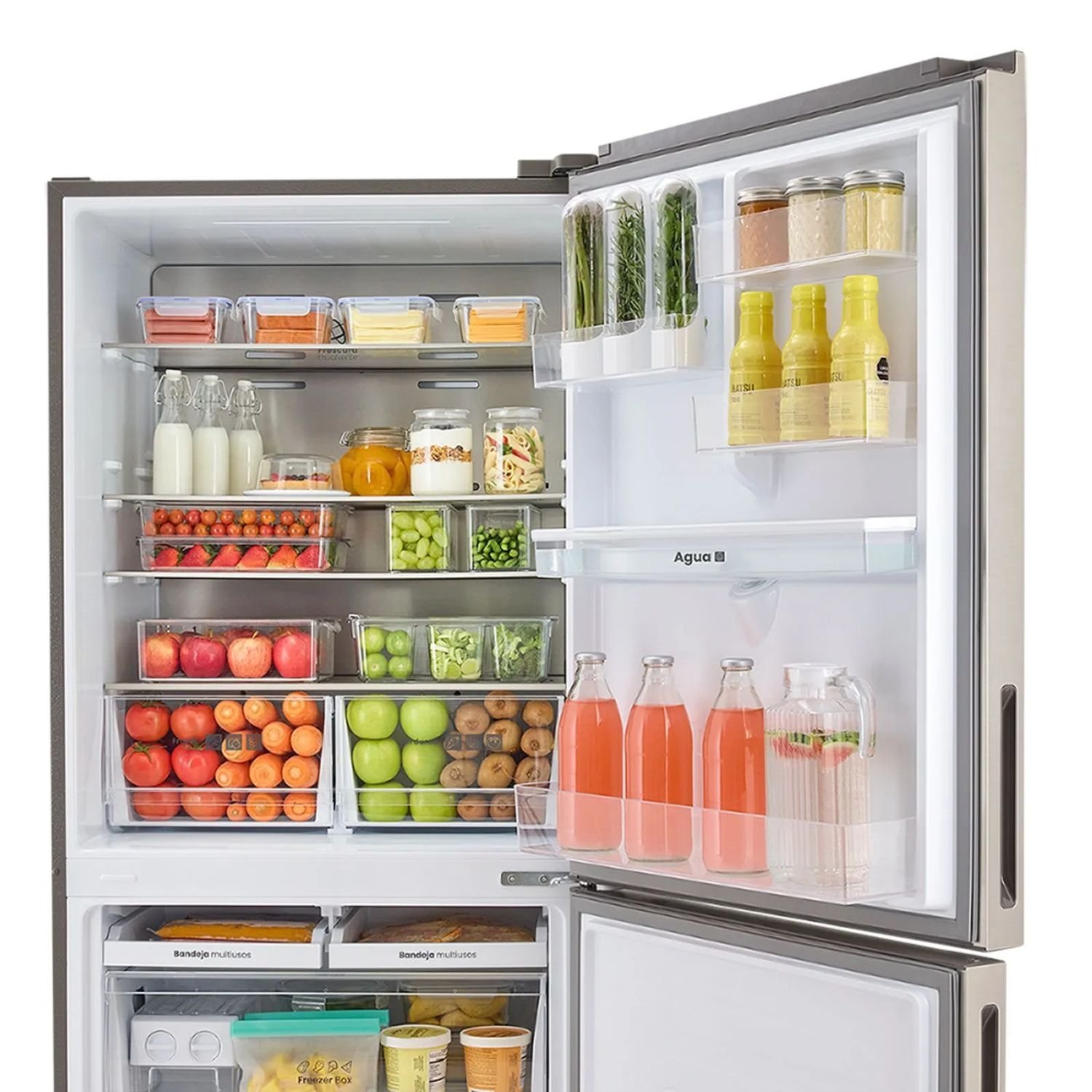 Nevera HACEB No Frost 543 Bottom Mount Inox - Image 4
