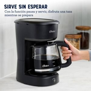 Cafetera OSTER 12 Tazas 900W BVSTDCS121B Negro - Image 7