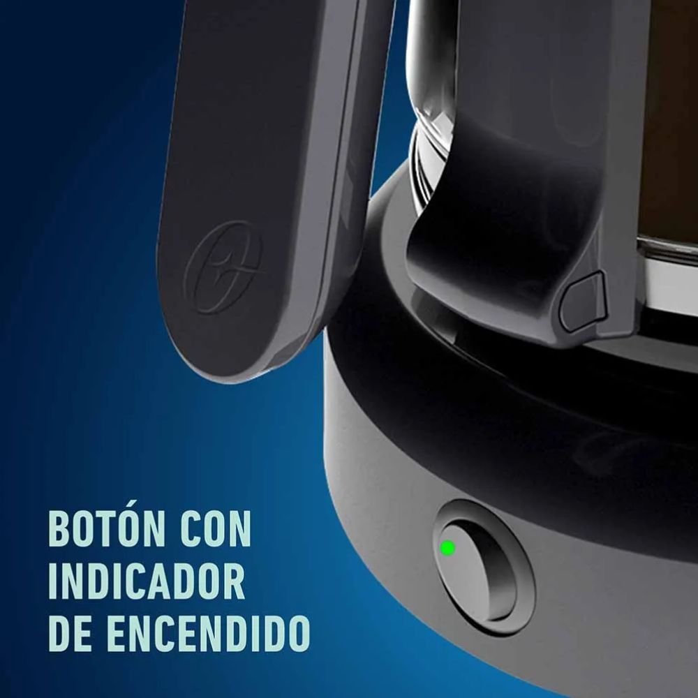 Cafetera OSTER 12 Tazas 1000 W BVSTDCS12BN Negro - Image 3