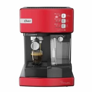 Cafetera Expreso OSTER 15 Bares BVSTEM6603R Rojo