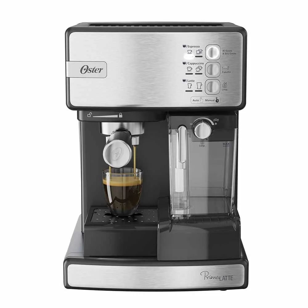 Cafetera OSTER Automatica 15 Bares 1170 W BVSTEM6603SS Inox