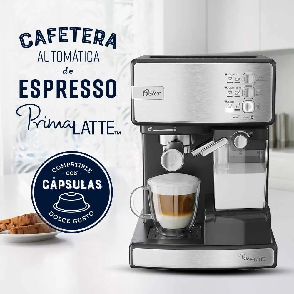 Cafetera OSTER Automatica 15 Bares 1170 W BVSTEM6603SS Inox - Image 3