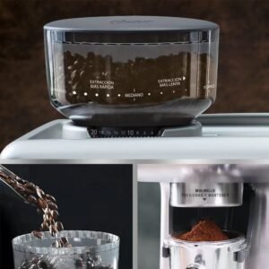 Cafetera OSTER 15 Bares Molino BVSTEM7300 Plateada - Image 6