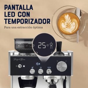 Cafetera OSTER 15 Bares Espresso BVSTEM7400 Plateada - Image 6