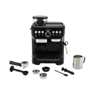 Alternative view of Cafetera HACEB 2 Litros Molino Integrado Negro