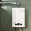 Calentador de Agua Gas Natural 7Lt Tiro Natural HACEB Blanco - Image 5