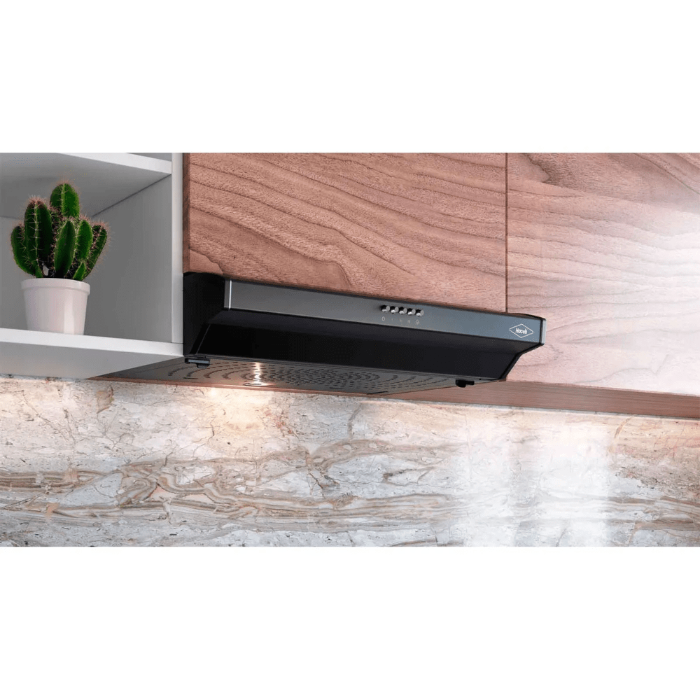 Campana Extractora HACEB 60cm Pared KALA REC V3 Negra - Image 4
