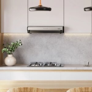 Campana Recirculadora HACEB 76cm Pared KALA Gris - Image 4