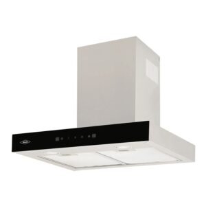 Campana Recirculadora HACEB 60cm Peninsula Negro Inox 3 Vel - Image 3