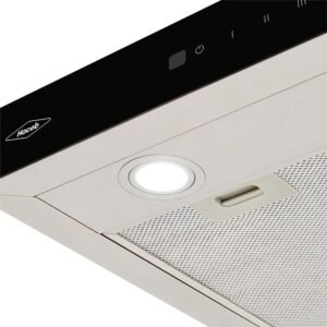 Campana Recirculadora HACEB 60cm Peninsula Negro Inox 3 Vel - Image 5