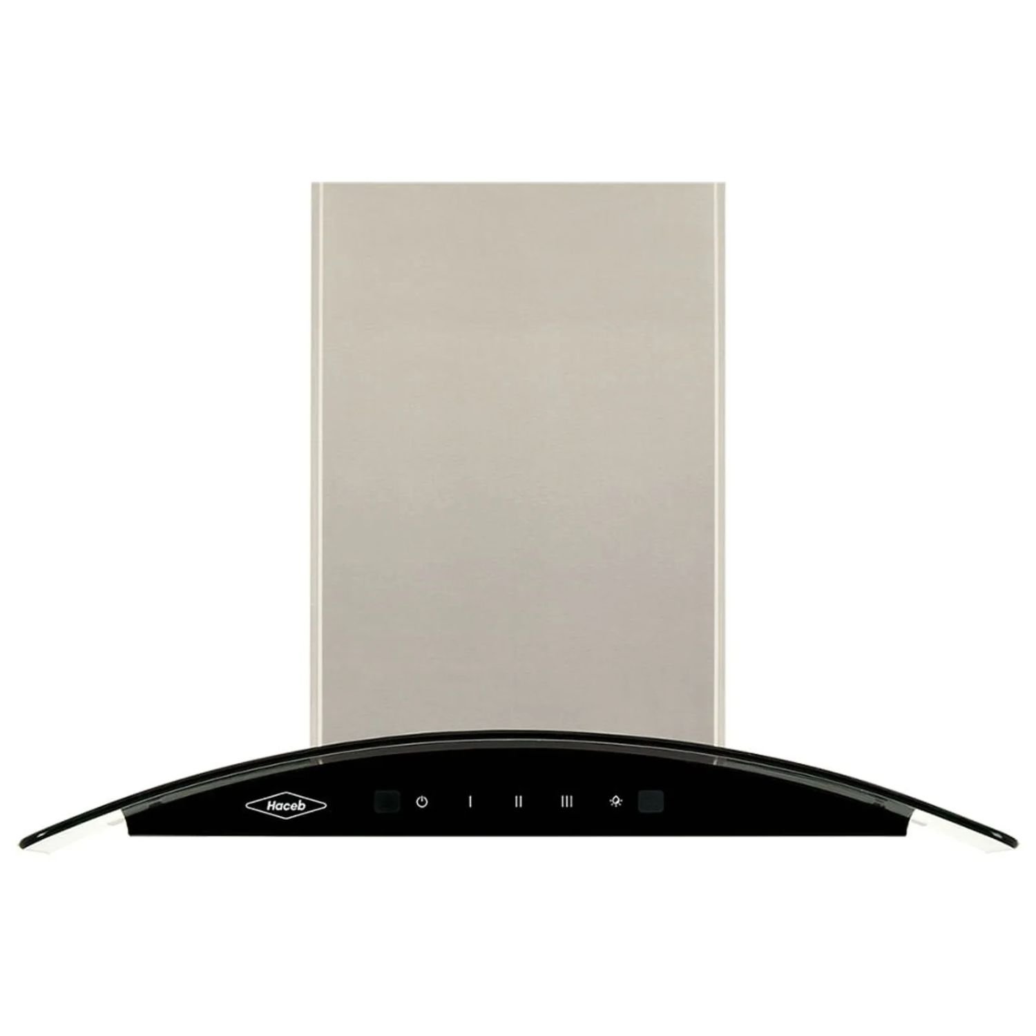 Campana Recirculadora HACEB 60cm Peninsula 3 Vel Vidrio