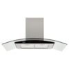 Campana Recirculadora HACEB 90cm 3 Vel Vidrio Inox