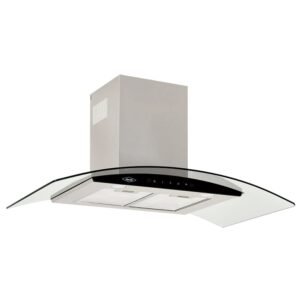 Campana Recirculadora HACEB 90cm 3 Vel Vidrio Inox - Image 3