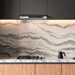 Campana Recirculadora HACEB 60cm Pared TOFU Inox - Image 4