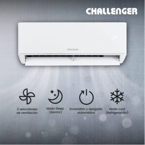 Alternative view of Aire Acondicionado 12000 BTU On/Off 115V CHALLENGER 12KBL1