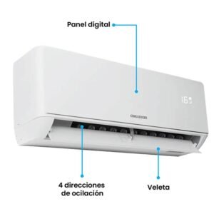 Aire Acondicionado 12000 BTU On/Off 115V CHALLENGER 12KBL1 - Image 3