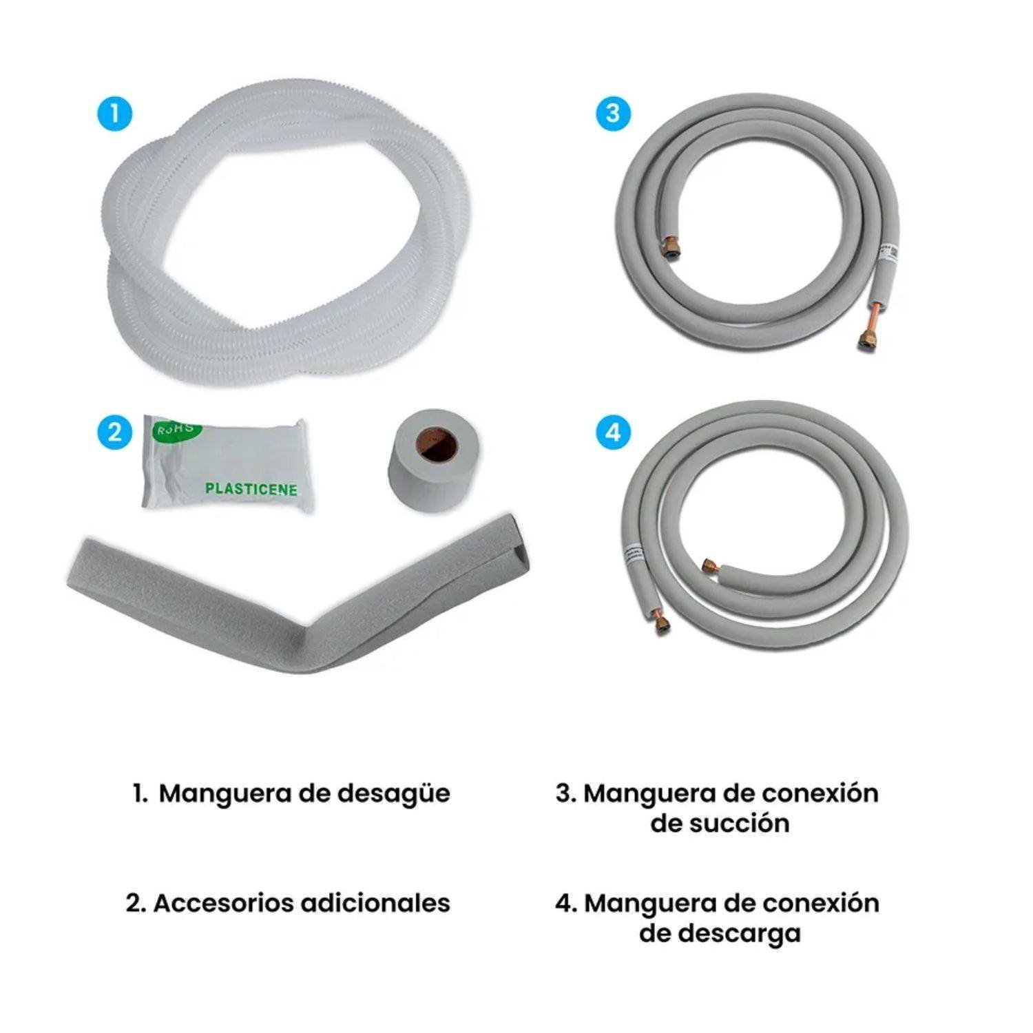 Aire Acondicionado 12000 BTU On/Off 115V CHALLENGER 12KBL1 - Image 4