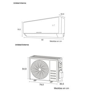 Aire Acondicionado 12000 BTU Inverter 110V CHALLENGER 12KBL1 - Image 7
