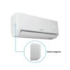 Aire Acondicionado 12000 BTU On/Off 220V CHALLENGER CA12KBL2 - Image 3