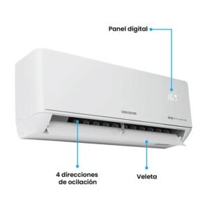Aire Acondicionado 12000 BTU Inverter 220V CHALLENGER 12KBL2 - Image 3