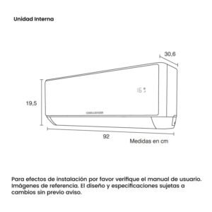 Aire Acondicionado 18000 BTU Inverter 220V CHALLENGER 18KBL2 - Image 5
