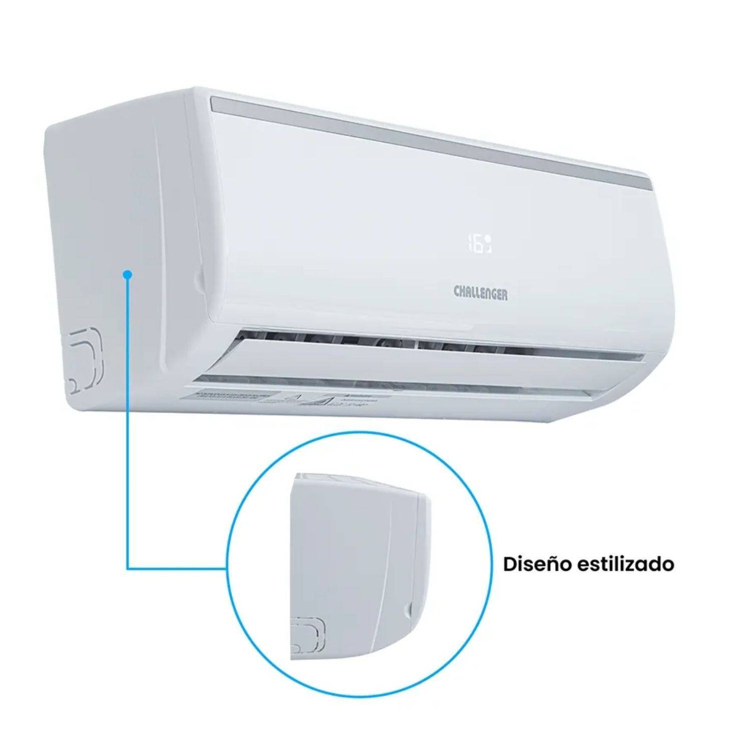 Aire Acondicionado 9000 BTU On/Off 115V CHALLENGER CA_9KBL1 - Image 4