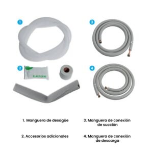 Aire Acondicionado 9000 BTU On/Off 115V CHALLENGER CA_9KBL1 - Image 7