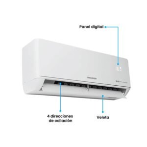 Aire Acondicionado 9000 BTU Inverter 220V CHALLENGER Blanco - Image 2