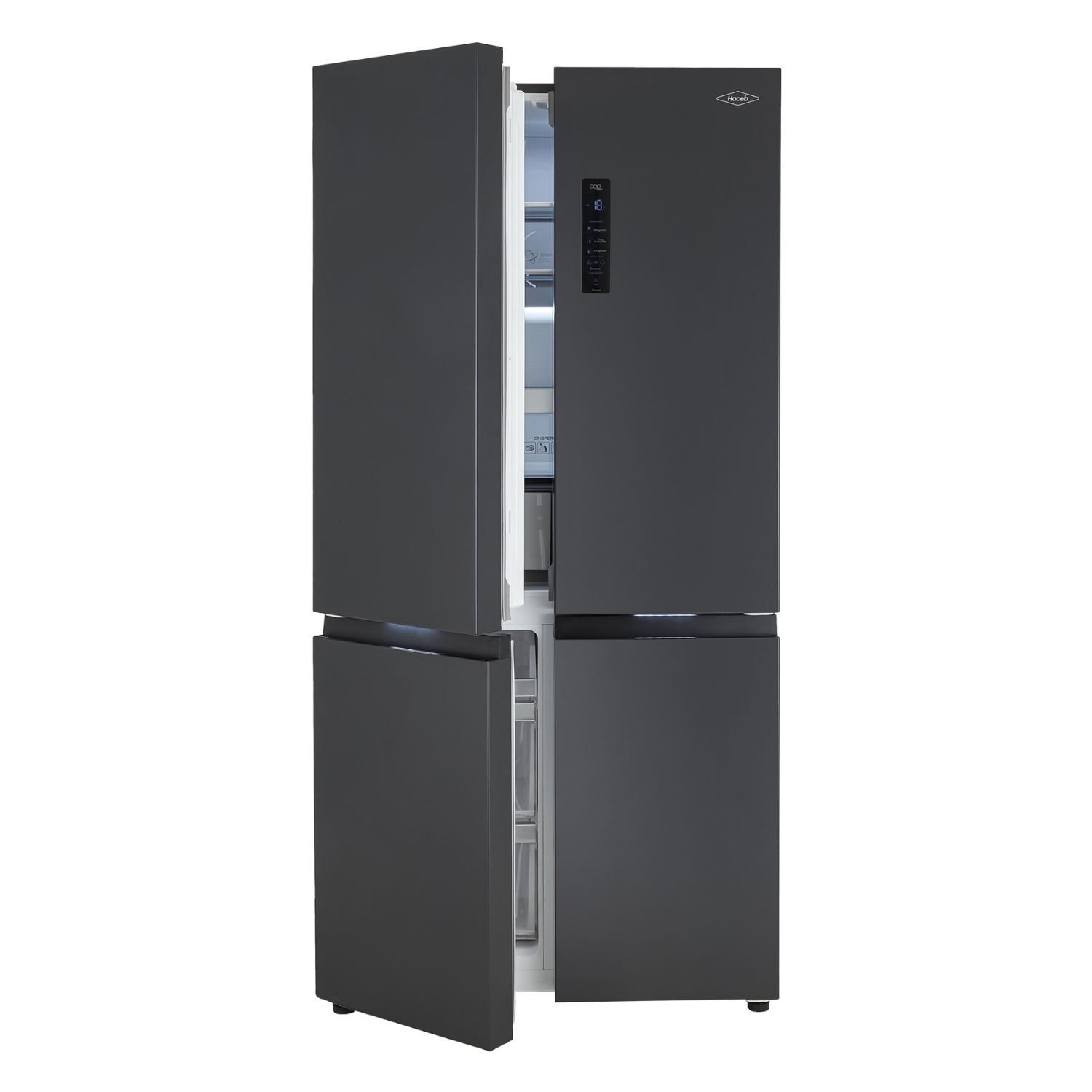 Nevecon HACEB No Frost 586 Litros MOSCU 586 SE PD NE Negro - Image 3
