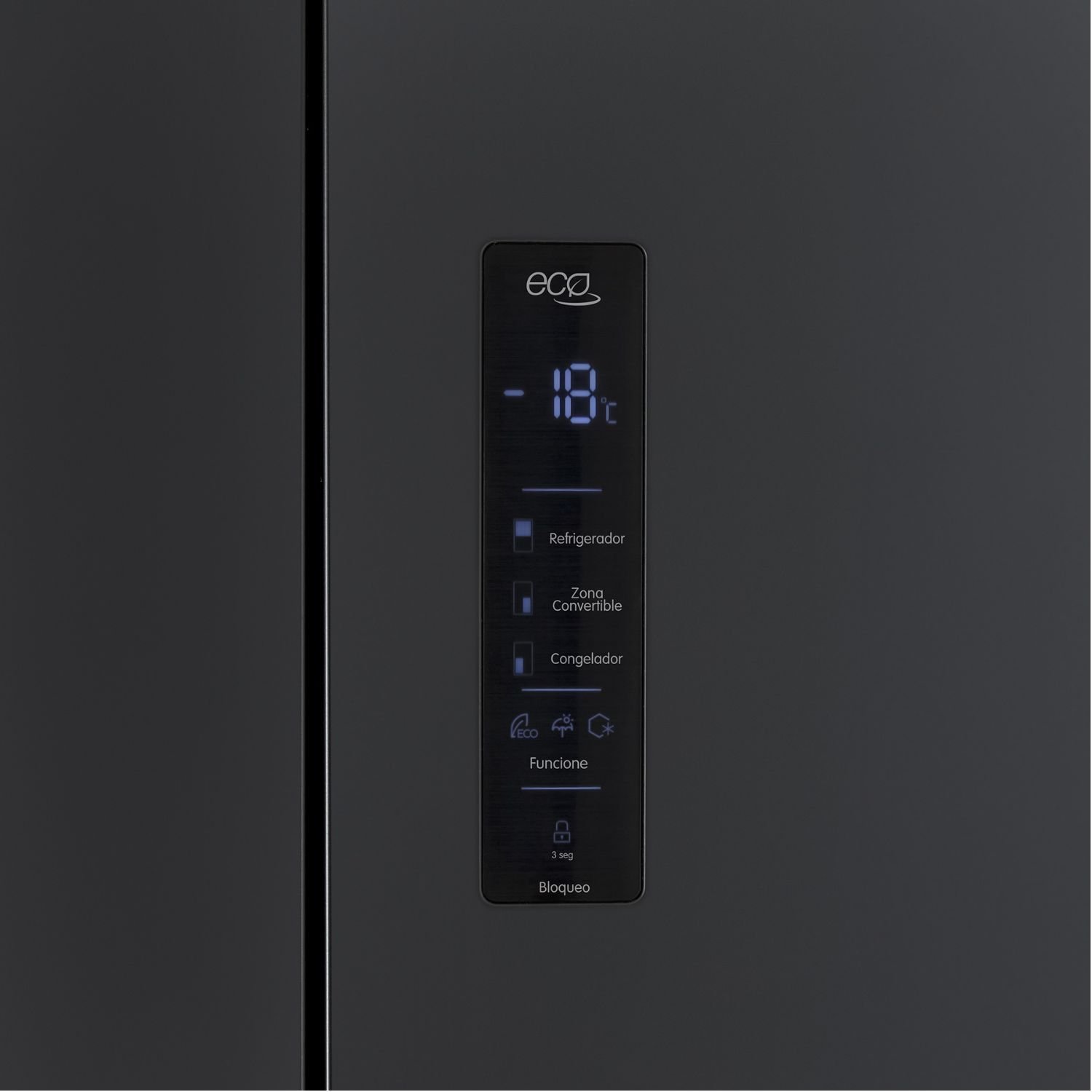 Nevecon HACEB No Frost 586 Litros MOSCU 586 SE PD NE Negro - Image 5